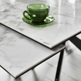 Cosmic Extending Dining Table with 4 Dining Chairs Dining Set - Pendle Village Furniture